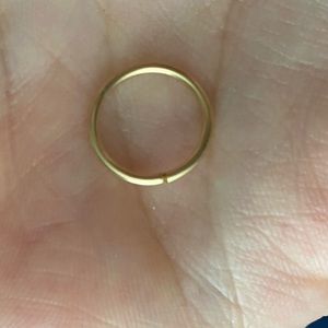 Solid 14k Gold Seamless Ring